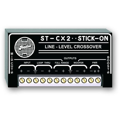 RDL ST-CX2 Band Active Line-Level Crossover