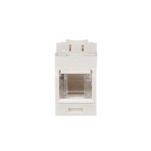Panduit CJH688TGIW CAT6 Spring Shuttered Keystone Jack, TG Style, In-Wall Installation
