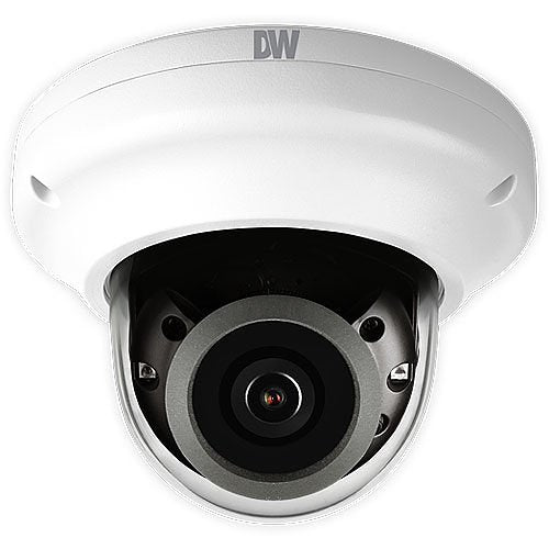 Digital Watchdog DWC-MVC8WI28TW MEGApix IVA 4K Low-Profile IR Vandal Dome IP Camera, 2.8mm Fixed Lens, White