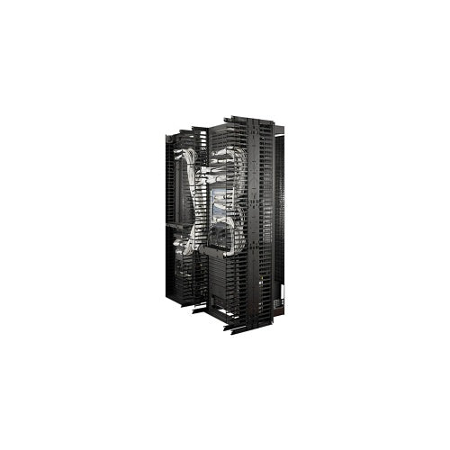 APC AR8725 Valueline, Vertical Cable Manager for and Post Racks, Double-Sided with Doors