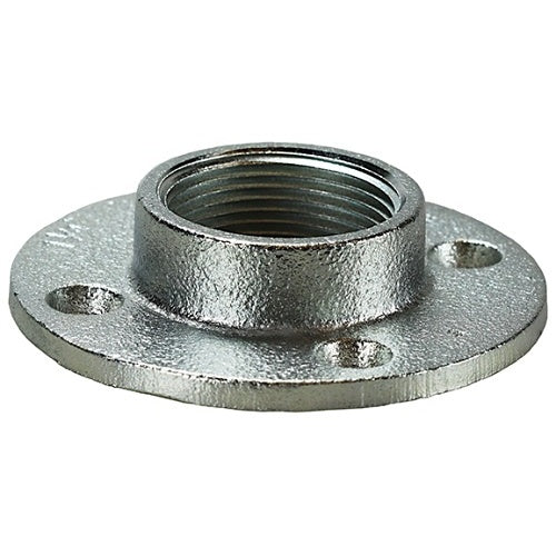 Dottie FF200 Conduit Adapter, 2\\" Malleable Iron Floor Flange