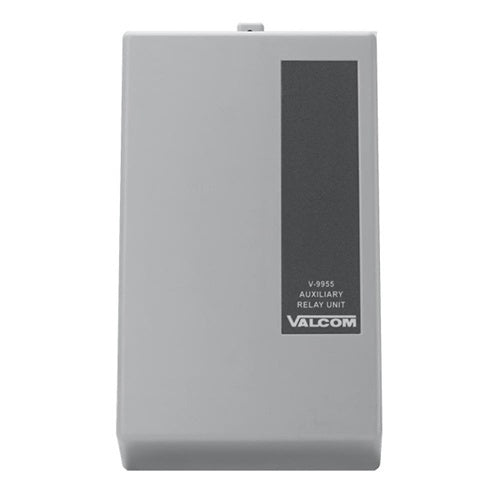 Valcom V-9955 Auxiliary Relay Unit, (3) 24VDC 2-Pole Relays with 1A Contacts