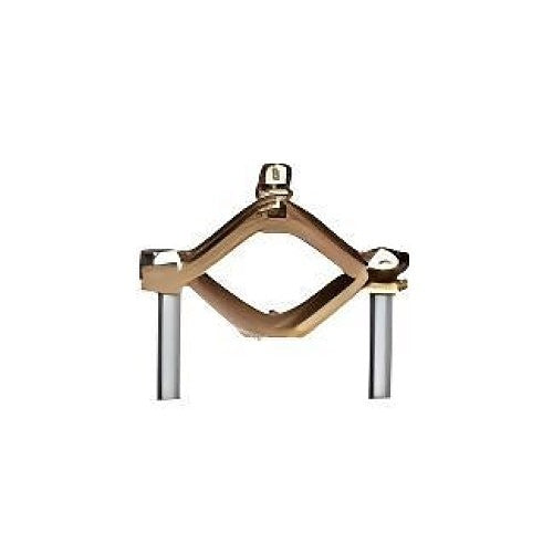 Panduit GPC2-2-L Bronze Ground Pipe Clamp for Water Pipe, 1-1