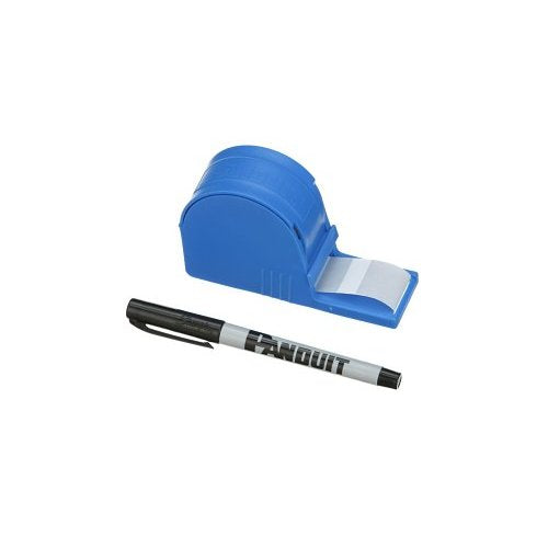 Panduit S100X125VARY StrongHoldb Cable Marker Dispenser, Vinyl, 0.38\\" Label H, White