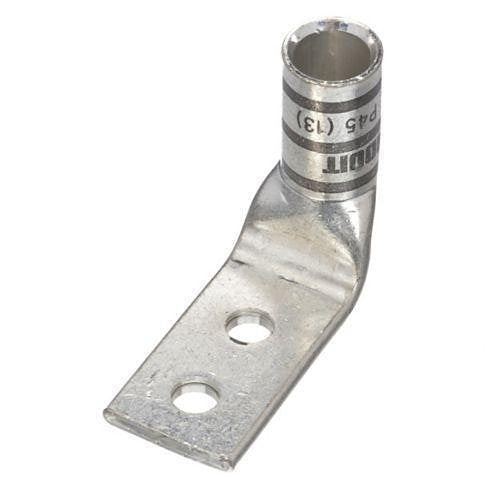 Panduit LCD2/0-14AF-X Compression Connector Lug, 2-Hole, 2/0AWG, Copper