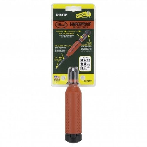 Dottie D151TP 15 in 1 TamperProof Screwdriver