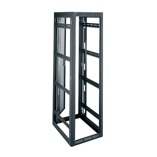 Middle Atlantic WRK-44-32 Floor Standing Rack with Rear Door, 32.6\\"D x 24.3\\"W, 44U RMS RS, TAA Compliant