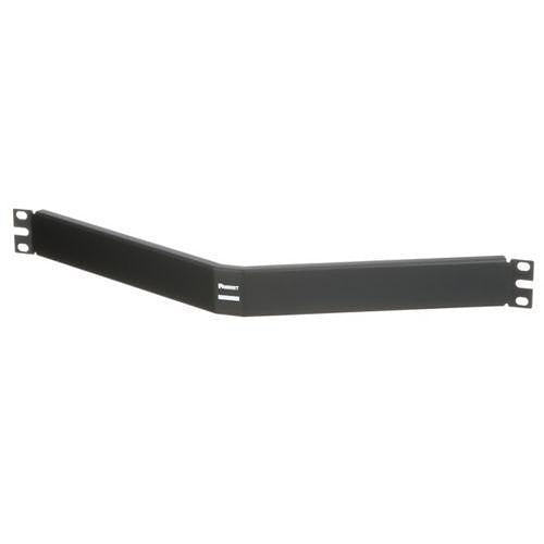 Panduit CPAF1BLY Filler Panel 1RU Angled, 1RU, Blue