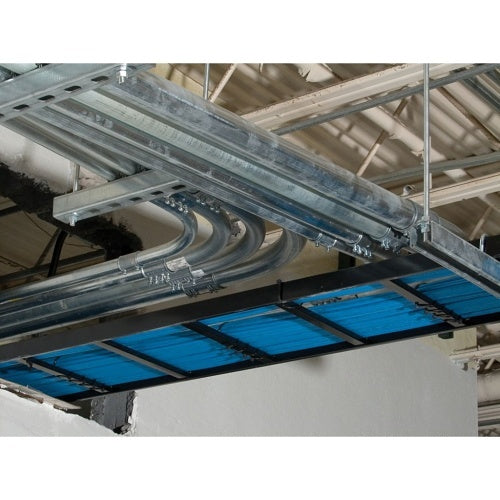 Hubbell HLS0606G NEXTFRAME Ladder Rack, Straight Section, 6\'x6\\", Gray