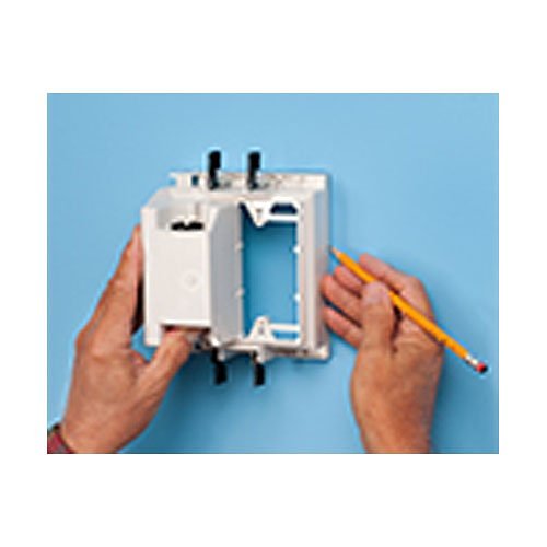 Arlington TVBU505GC 2-Gang Recessed TV Box for Power and Low Voltage for Canada