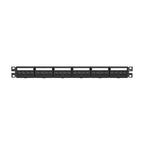 Panduit CPPKL6G24WBL Network Patch Panel, 24 Port CAT 6 TX Modular Kit