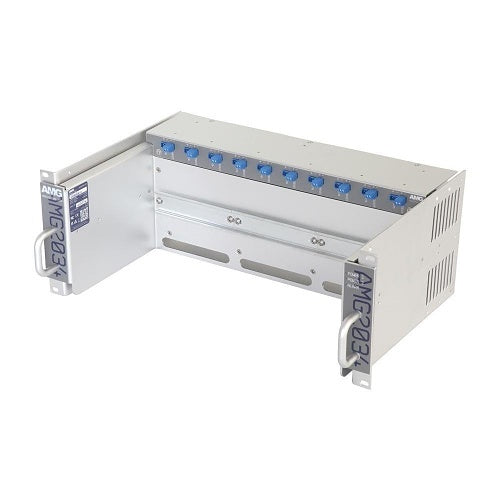 AMG Systems AMG2034-12-RP-AA 4U Rack Chassis with Single 12V Redundant Power Supply for DIN Rail Equipment