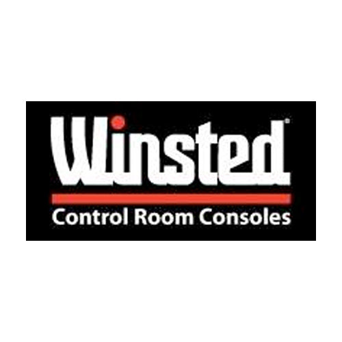 Winsted 59337 Sightline 2-Bay Workstation, MDF Construction, Black