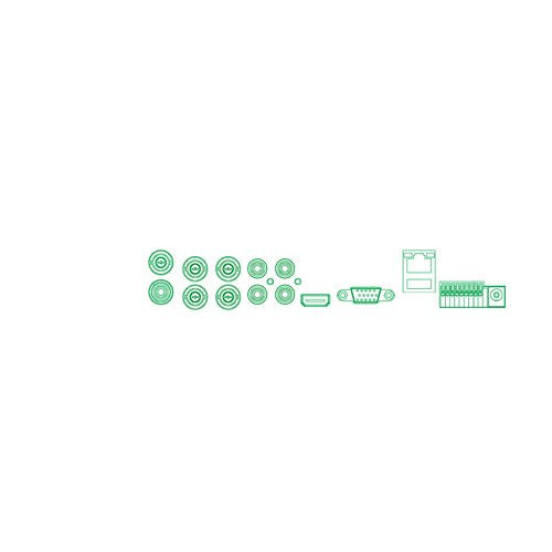 G.S.D GSD-DVRFNC4K-04-N-AI Fennec, 8MP, 4 Channel DVR