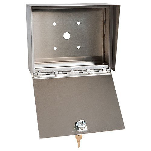 Pedestal Pro LANDO-SS-10X8-E 10\\" 8\\" Landscape Stainless-Steel Housing