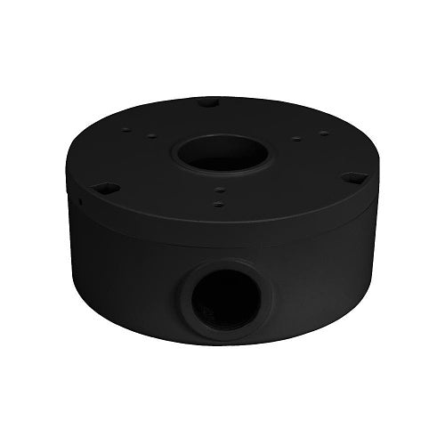 AVYCON AVM-JB-BE-S1-B Junction Box for Small Turret and Bullets, Black
