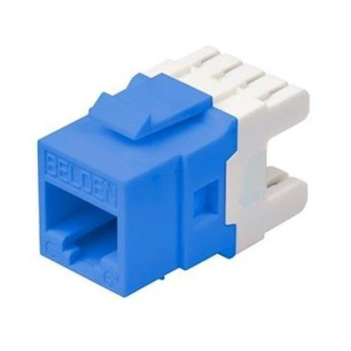 Belden CAT6+ Modular Jack, RJ45, KeyConnect Style Image of 7B-AX104193