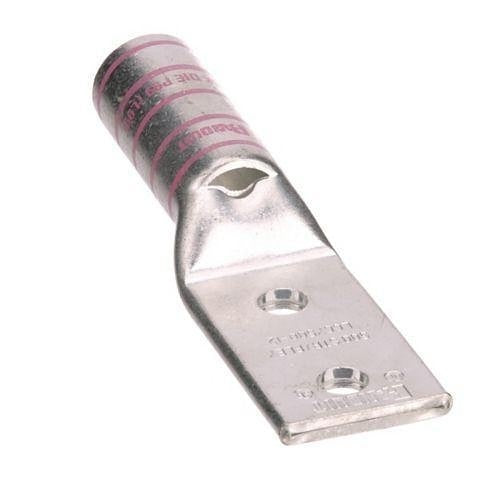 Panduit LCCX500-12-6 Copper Compression Lug, 500 KCMil, 2-Hole