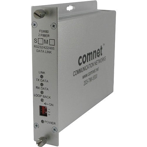 ComNet FDX60S2 FDX60 Series RS232/RS422/RS485 Data Transceiver Image of C4-FDX60S2