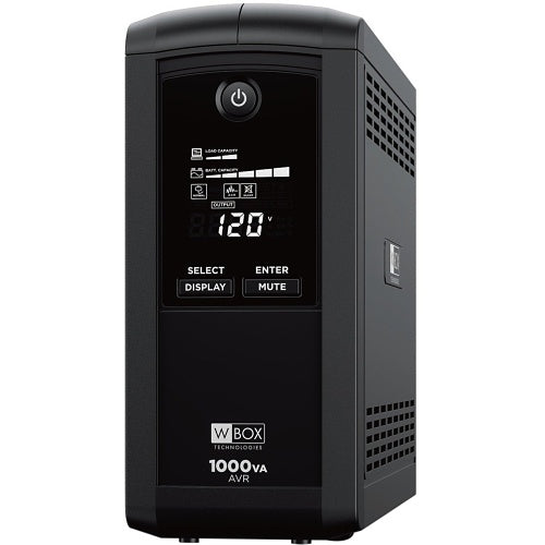 UltraTech 0E-1000V9RD 1000VA/600W Battery Backup Line-Interactive Mini-Tower UPS with 9 Outlets (Replaces 0E-1000V9VRD)