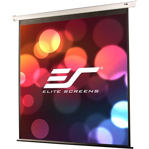 Elite Screens VMAX100XWV2-E24 VMAX2 Series 100\\" Motorized Front Projection Screen, 4:3 Video, 1.1 Gain