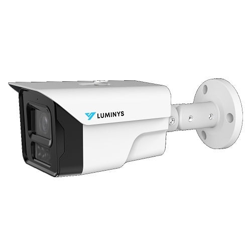 Luminys N4B-8VA2 N4 Mainstream Series 8 MP LumiNightKing IP Bullet Camera with 2.8 mm Lens, White-Light LEDs, IP66, PoE/DC