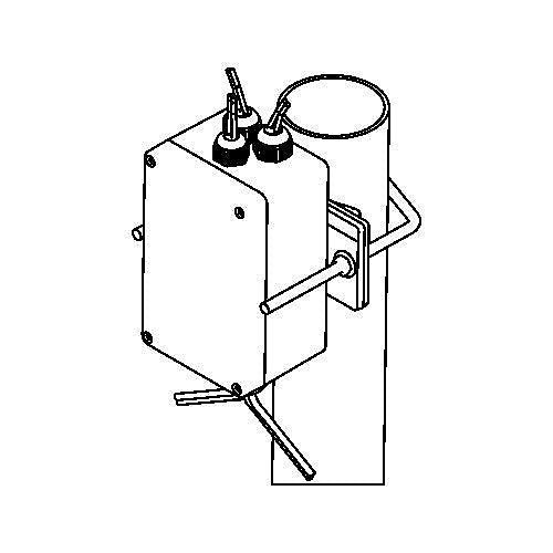 CAST CPLKJB2C Perimeter Fence Mounted Junction Box for CAST Perimeter Security Lighting System