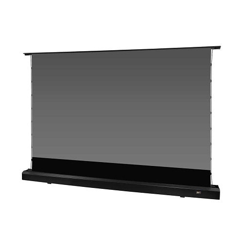 Elite Screens FTE121UH3-CLR3 121\'\' Kestrel Tab-Tension 2 CLR 3 Motorized Rising Projection Screen, Black