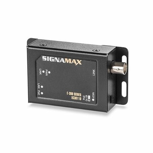 Signamax FO-EC30010 E-300 Ethernet and PoE Over Coax, Remote
