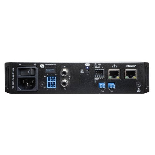 LEA Professional LEA CS122D Connect Series Half-Rack Smart Amp, 2-Channel, 120W per Channel