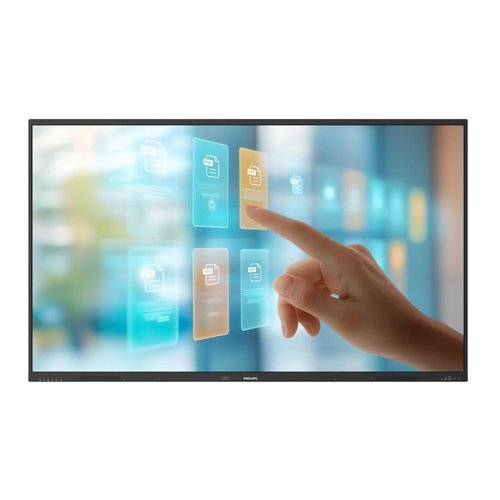 Philips 86BDL4252E/00 86\\" Commercial Interactive Display, Anti-Glare and Anti-Fingerprint Glass