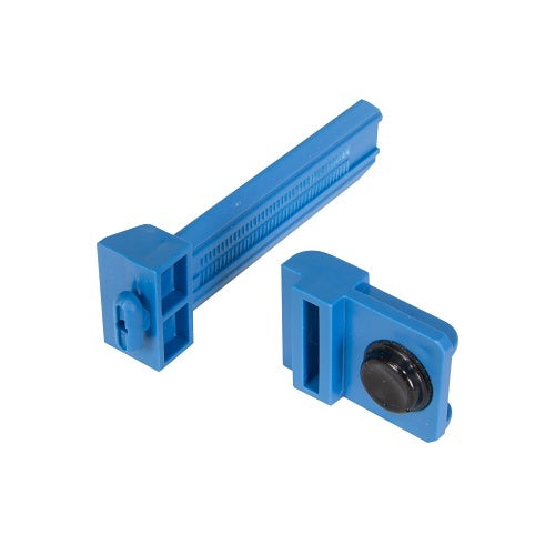 Middle Atlantic FWD-SIDECLMP-4 Forward Small Device Mounting Clamps, 4-Pack, Blue