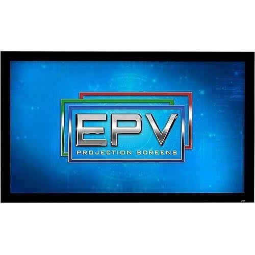 Elite Screens PGF110H2-ISF 110\\" diag. Peregrine ISF Series Permanently Tensioned Fixed Frame Projection Screen, 16:9, ChromaWhite Surface