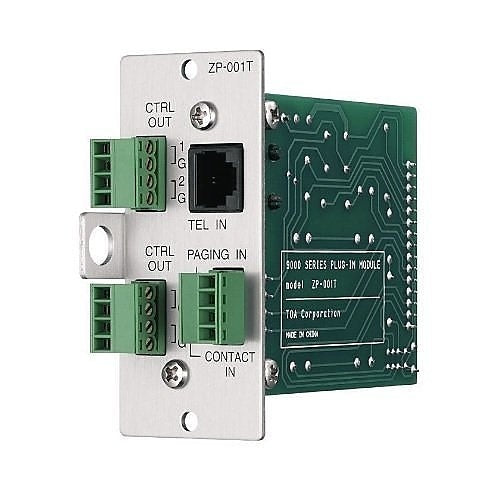 TOA ZP-001TB00 Telephone Zone Paging Module, up to 8-Zones for 9000 Series