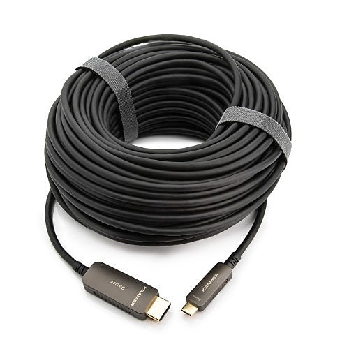 Kramer CP-AOCU/CH Active Optical Plenum Rated USB-C to HDMI Cable, 15\'