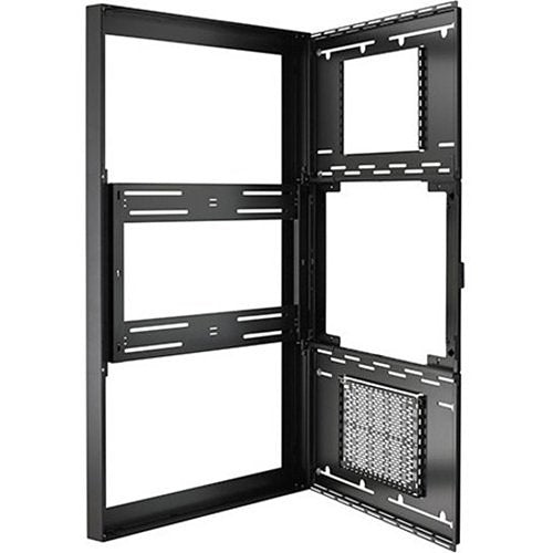 Chief LW43UBP Impact On-Wall Kiosk, Portrait, 43\\", Black