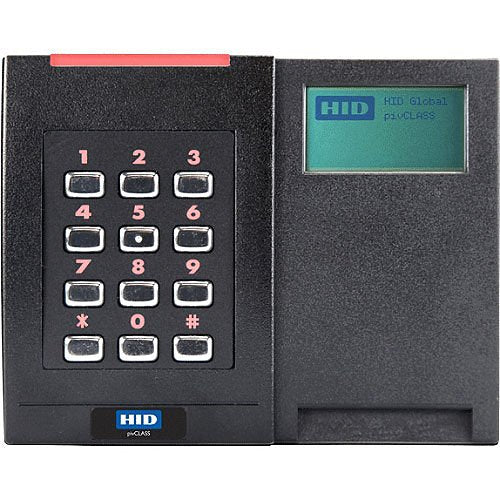 HID Dual Interface pivCLASS Reader with LCD Image of HU-923NPRTKT