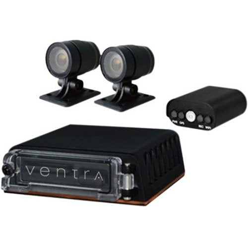 Ventra VDR-220 2-Channel All-In-One 32GB Dual Camera Vehicle Mini DVR, 720P HD Weather Resistant Camera 2