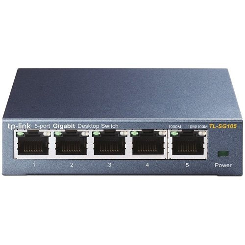 TP-Link TL-SG105 5-Port 10/100/1000Mbps Desktop Switch Image of FP-TLSG105