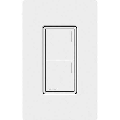 Lutron RRST-W2B-WH RadioRA Sunnata Series 2-Button Keypad, White