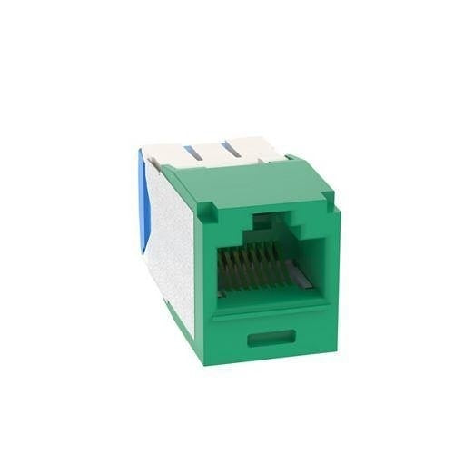 Panduit CJ6X88TGGR-24 Mini-Com Module Cat 6A UTP Keystone Jack, 8 Pos 8 Wire