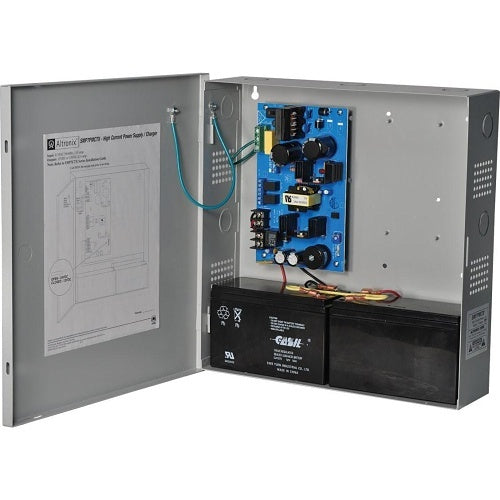 Altronix SMP7PMCTX220 Single Output Power Supply Charger with BC300 Enclosure, 12/24V DC at 6A