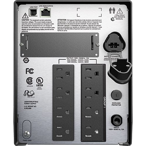 APC SMT1000C Smart-UPS 1000VA, Tower, LCD 120V with SmartConnect Port