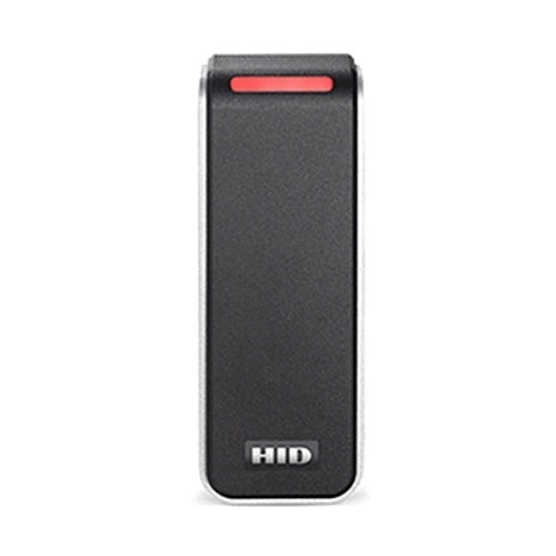 HID 20NKS-T2-005NTU Signo 20 Contactless Smartcard Reader with Pigtail Connection, Priority Smart Profile, Black with Silver Trim