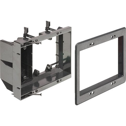 Arlington Three-Gang Recessed TV Box For Power And Low Voltage Image of 9N-TVBU507BL