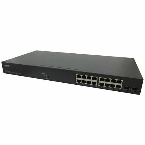 Lantronix SM16TAT2SA-UK Smart Managed PoE+ Switch 16