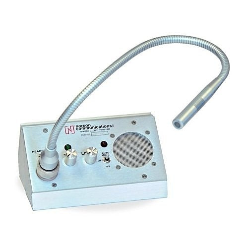 Alpha TTU-3X-PTT Push to Talk Full Duplex Counter Intercom with 15V/DC Power Supply and Mounting Hardware