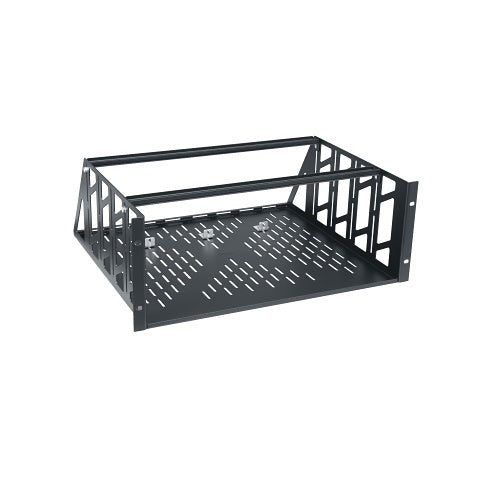 Middle Atlantic RC-4 Clamping Rackshelf Knockdown, 4U, Black