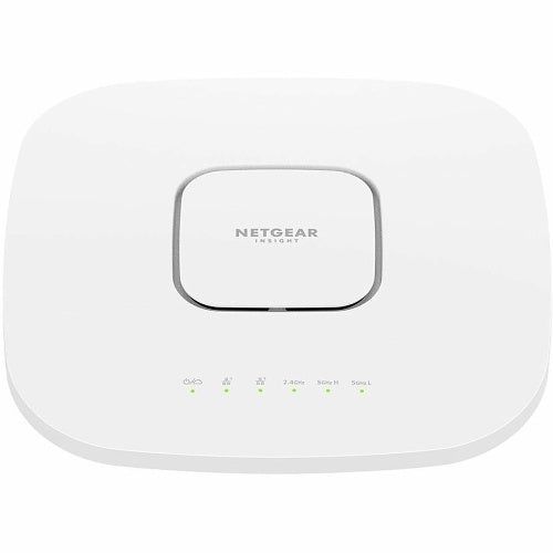 Netgear WAX638E-111NAS Wireless Access Point, Insight Managed Wi-Fi 6E Axe7800 Triband Access Pnt