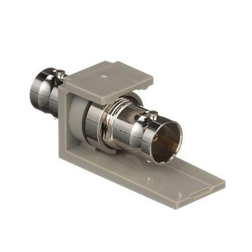 Panduit CMBA75IGY Adapter, BNC 75 Ohm, Module BA Base, International Gray